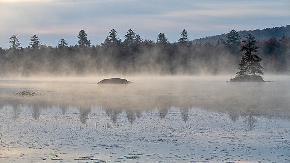 Foggy Morning Lake Durant_DSC0388