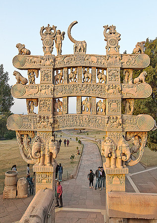 Sanchi gateway detail_MG_9635
