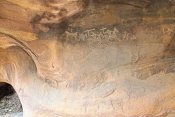 Cave paintings Bhimbetka 4_MG_9685
