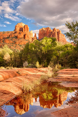 Red rocks reflection V_DSC2508