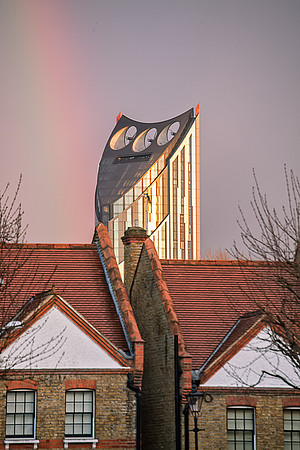 London houses and rainbow_MG_4471